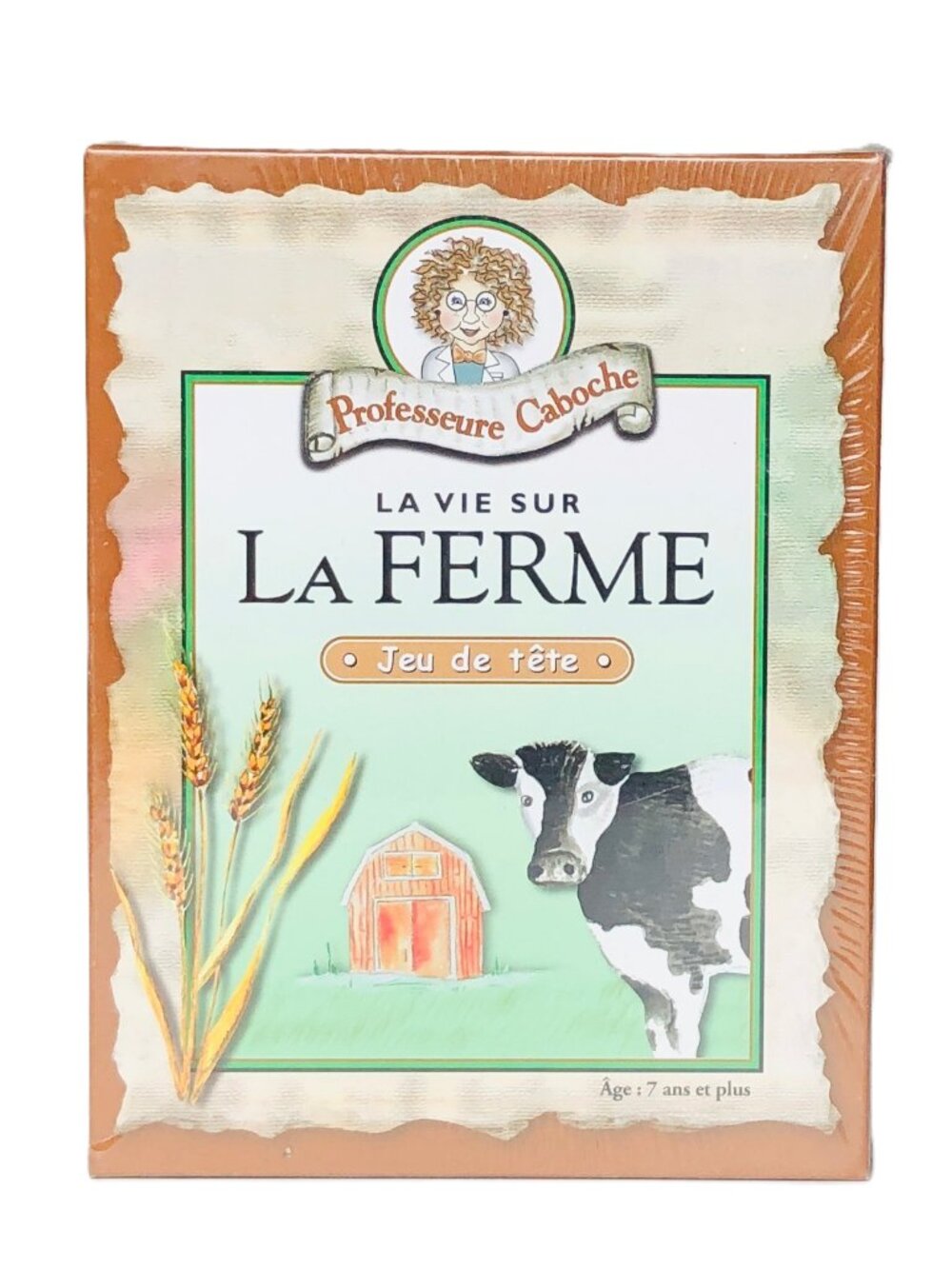 Professeur Caboche La vie sur la ferme French Card Game New Sealed Add-on Item